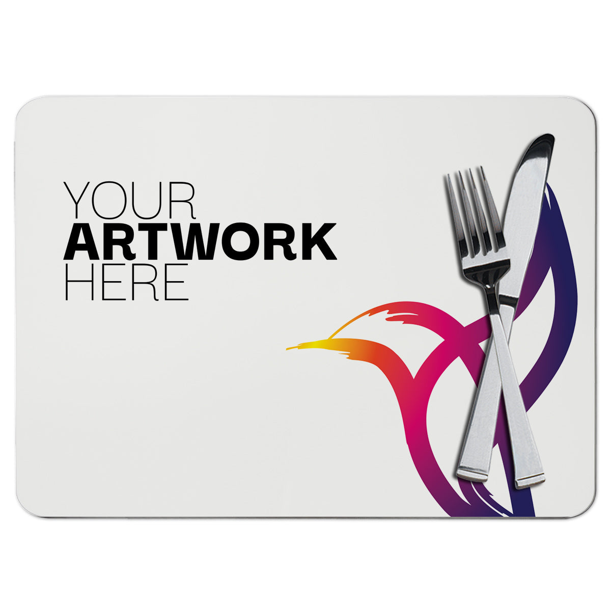 Artovo UK Made Print On Demand Hardboard Placemats