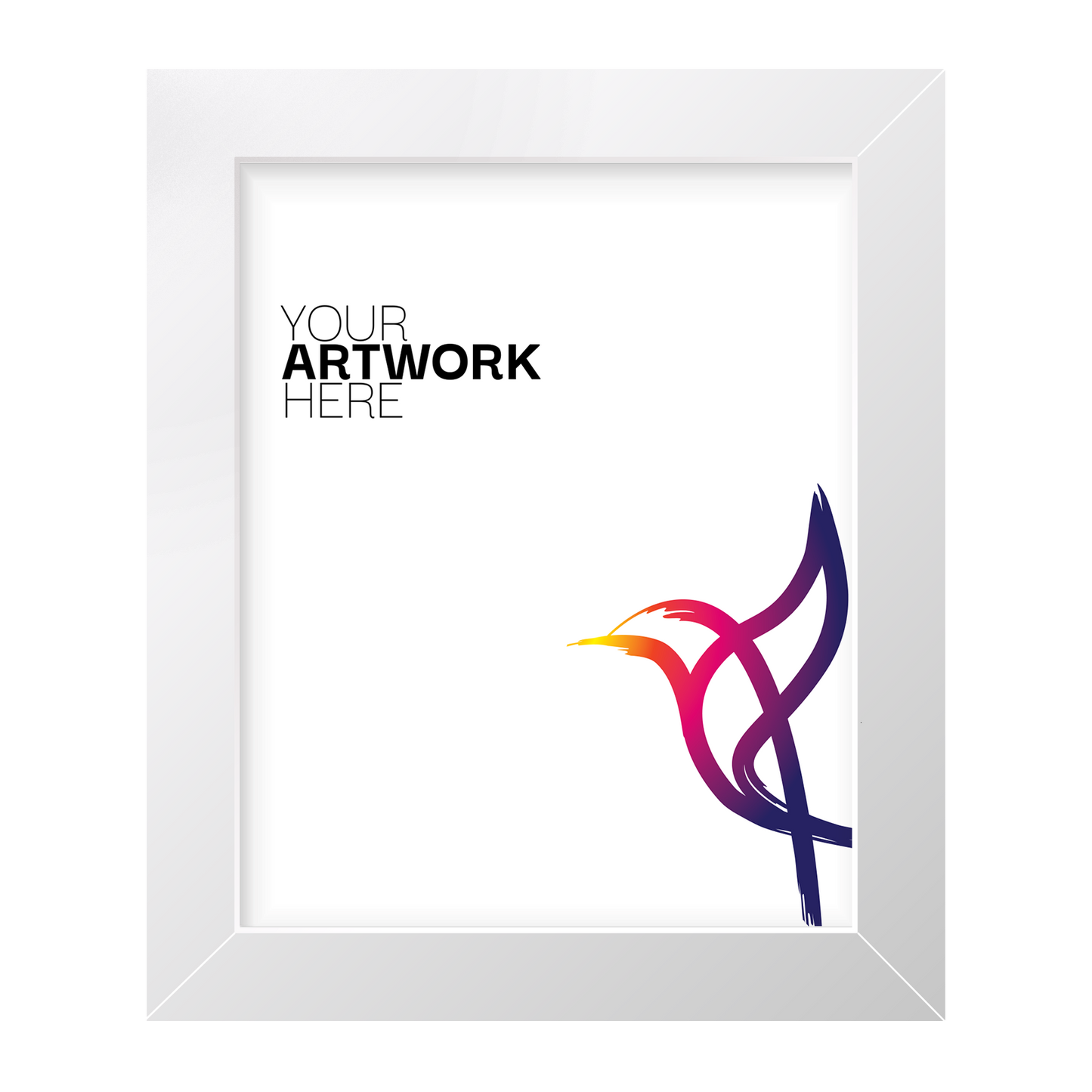 UK Made Print On Demand Framed Semi Gloss Fine Art Poster Print