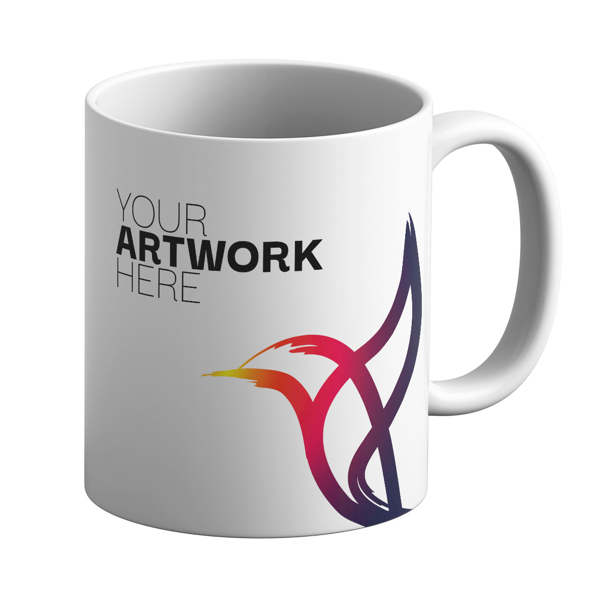 UK Made Print On Demand 11oz Ceramic Mug