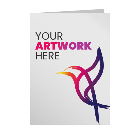 Artovo UK Made Print On Demand Greeting Card With Kraft Envelope 