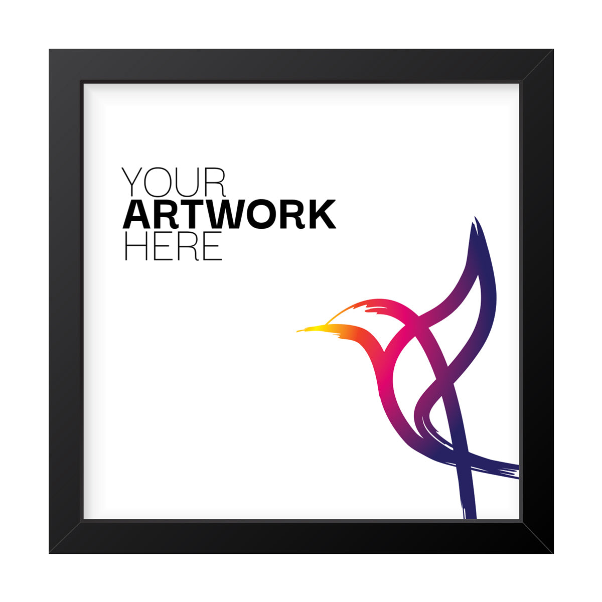 UK Made Print On Demand Framed Semi Gloss Fine Art Poster Print