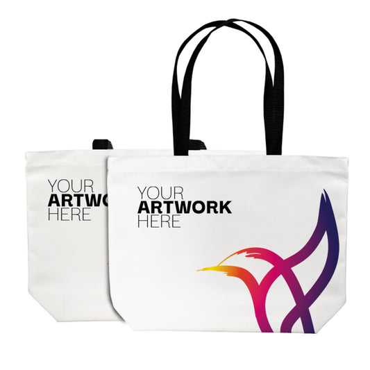 Artovo UK Print On Demand Double Sided Canvas Material Tote Bag