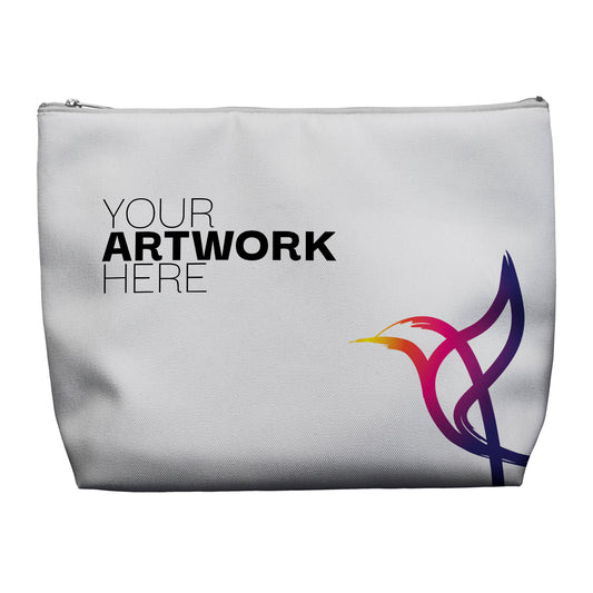 UK Made Print On Demand Cosmetic Bag With Double sided Printing